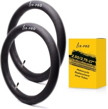  2-Pack 2.50/2.75-17   70/100-17  Motorcycle Inner Tubes - Compatible with Honda,