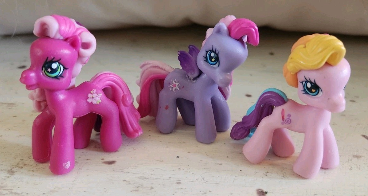 Lot of 3 My Little Pony G3 Ponyville 2