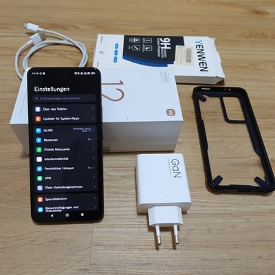 Xiaomi 12T 5G Neuwertig Schwarz 256GB Speicher 8GB RAM | 120W Laden| 108MP