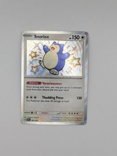 Pokémon TCG Snorlax 202/091 Shiny Holo Rare Paldean Fates on eBay