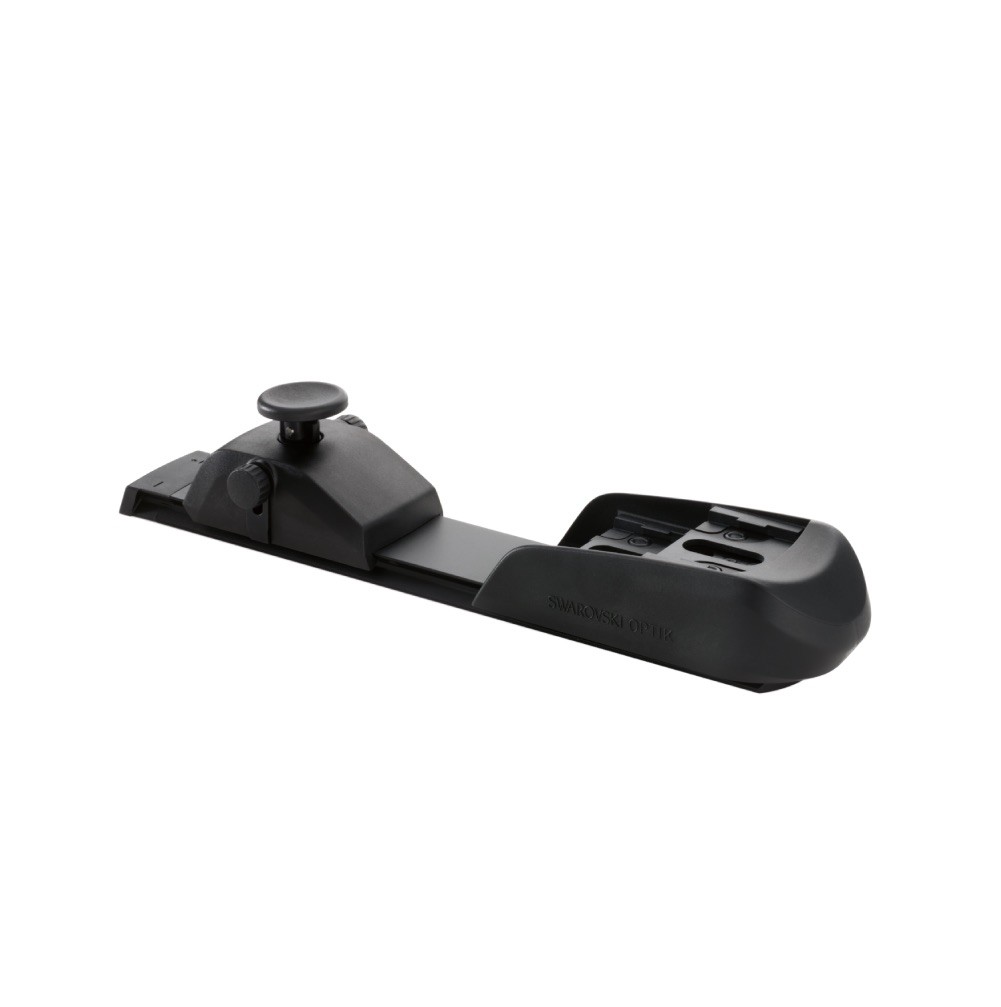 Platine de stabilisation BR Swarovski pour longues-vues, alliage premium et finition noire