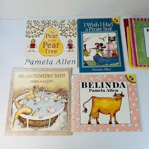 x13 Pamela Allen Children's Picture Paperback Book Lot Share Said The Rooster - Picture 4 of 24