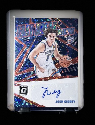 2023-24 Panini Donruss Optic - Fast Break Signatures Josh Giddey #FBS-GID (AU)