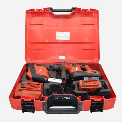 Hilti TE 4-A22 Bohrhammer inkl. DRS-4-A Absaugung 2 x Akku Ladegerät Koffer Set