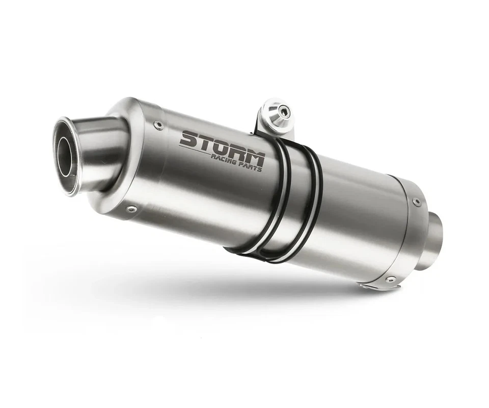 Echappement Storm by Mivv Silencieux Gp Acier pour Kawasaki Zx-10 R 2011 > 2015 - Photo 1/2