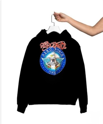 Vintage 1993 Aerosmith Giant Aero Force One Sweatshirt Hoodie S M L XL 234XL