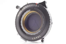 ◆CLA'd - TOP MINT w/ Lock Ring◆ Copal Lens Shutter f8.5 Large Format Hole No #1