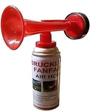 leonado vicenti 8 Stk Fanfare Druckluftfanfare Gashupe Hupe Tröte Fan Gashorn