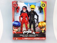 Bandai 39811 Miraculous Prodigiosa 2Er Set Ladybug & Cat Noir