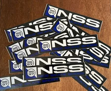 Vintage NSS Nice Shoe Company Skateboard Sticker