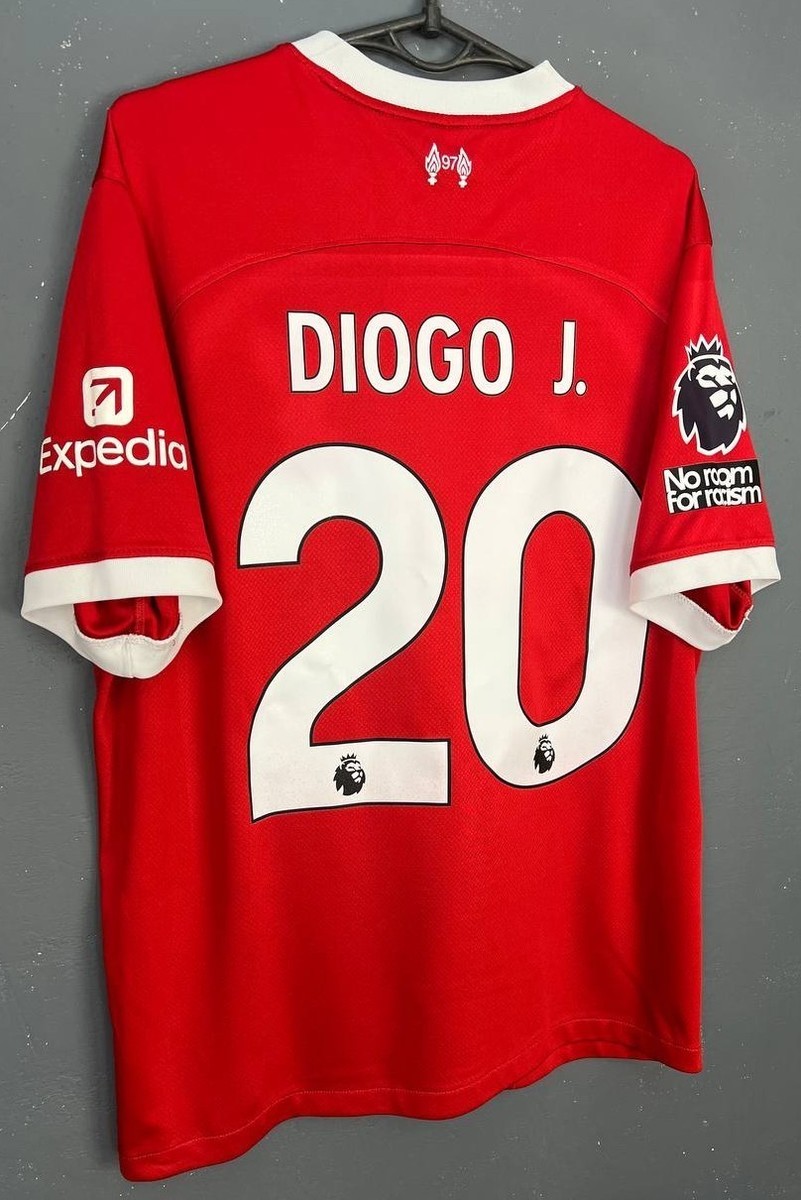 MEN'S FC LIVERPOOL 2023/2024 DIOGO JOTA #20 SOCCER FOOTBALL SHIRT