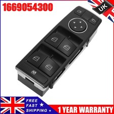 Mercedes W176 Electric Window Regulator Driver's Side Switch A1669054300