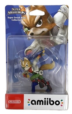 Fox McCloud Amiibo Super Smash Bros Brand New & Factory Sealed!