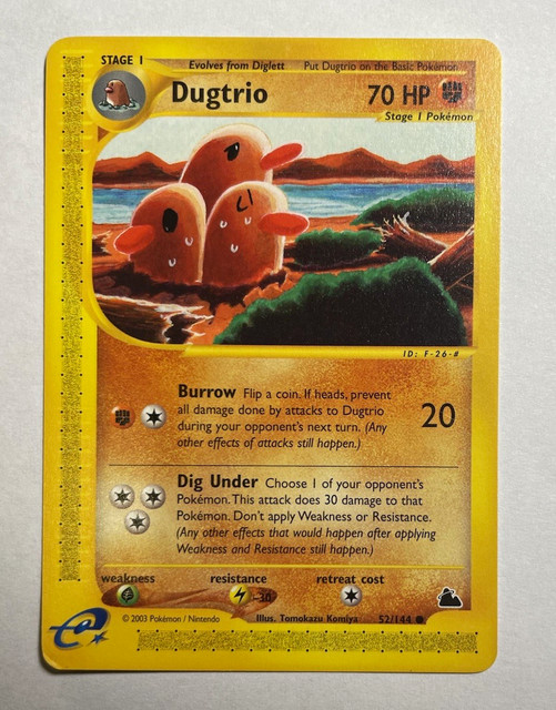 Dugtrio #52 (Skyridge (2003))