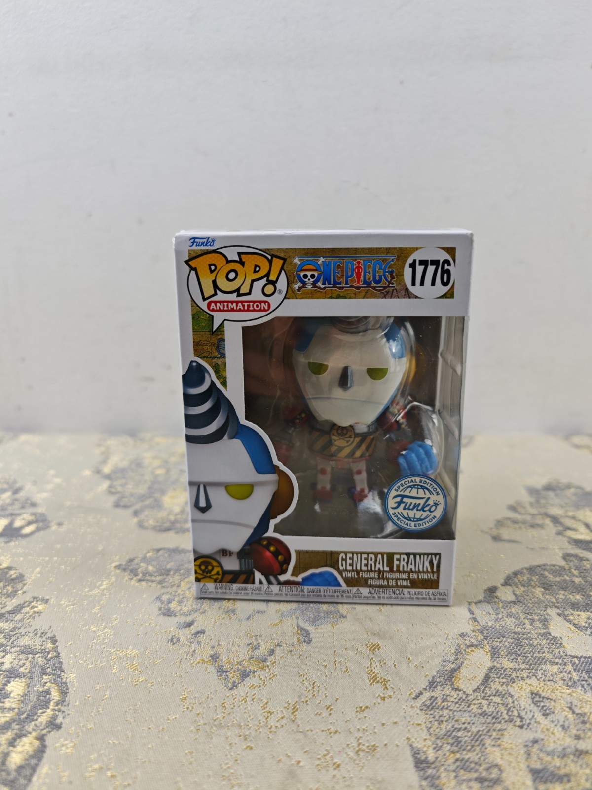 Funko Pop! Animation: One Piece - General Franky - 1/6 Odds for Rare Chase Varia