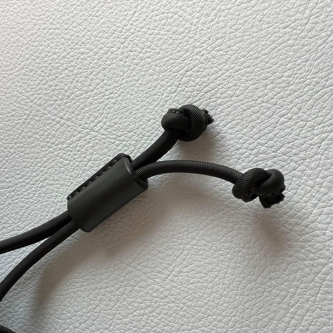 Popular PRADA Drawstring Accessory Pouch Nylon Bl… - image 8