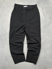 Vintage Dolce & Gabbana Wool Straight Trousers Made in Italy