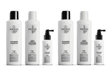 NIOXIN System 1 Kit Cleanser Shampoo Scalp Therapy Treatment 2pack 