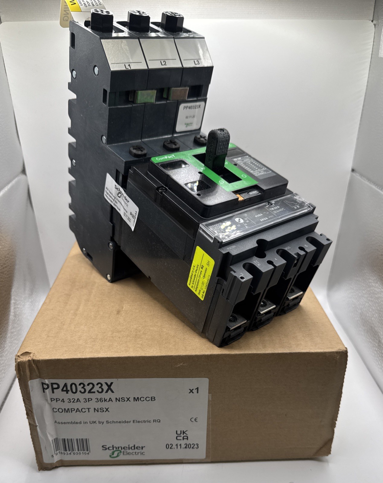 Schneider ComPacT 32A 3P MCCB PP40323X  Compact NSX