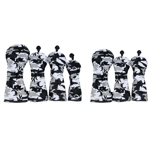 Waterproof Fairway Wood Protective Cap Sleeve Headcovers Covers 3 Fits 5 1 Golf - Picture 1 of 15