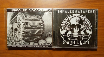 Impaled Nazarene CD Lot Sarcófago Beherit Carpathian Forest Marduk Sodom Venom
