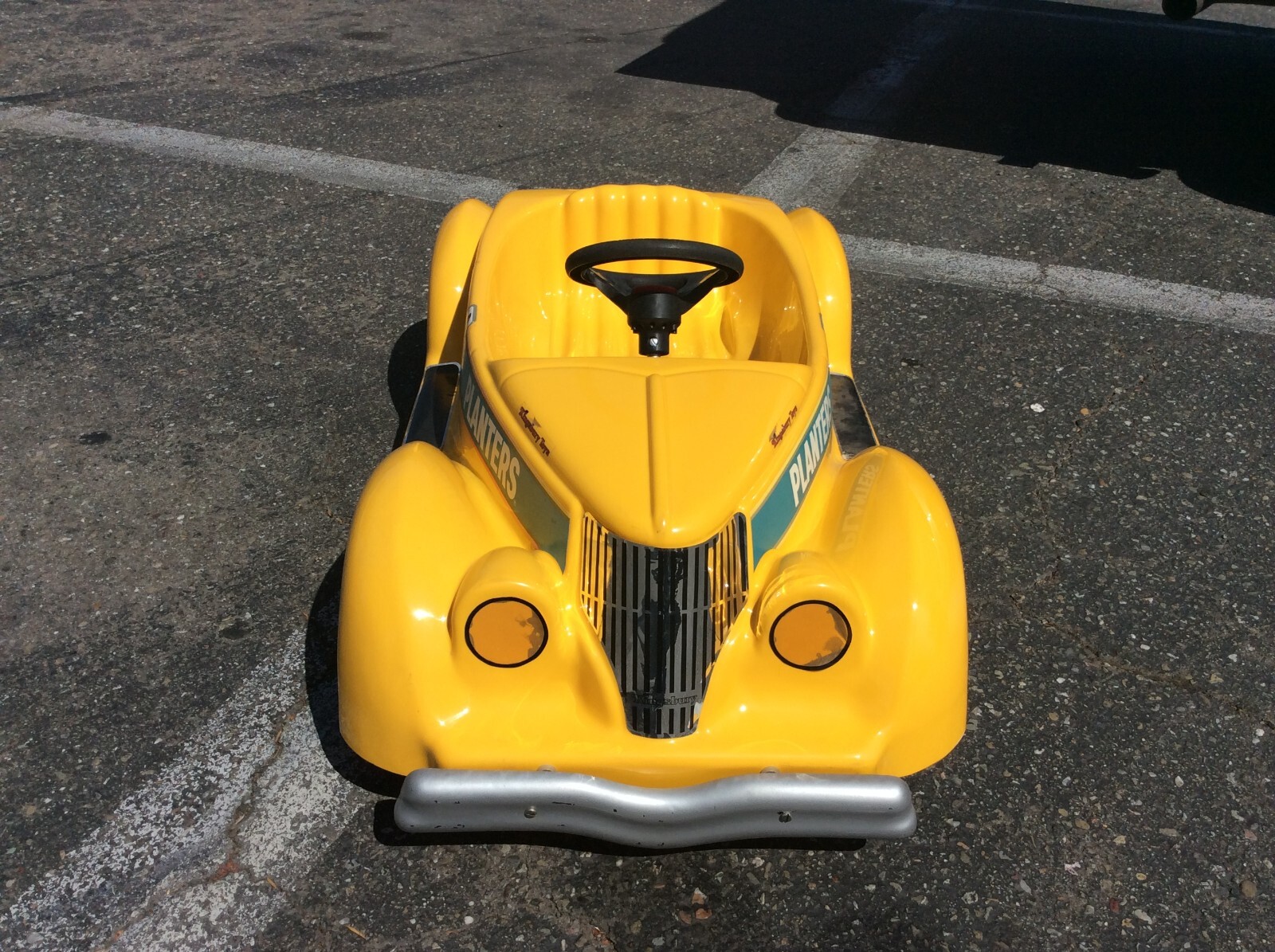 Kingsbury pedal car Yellow eBay