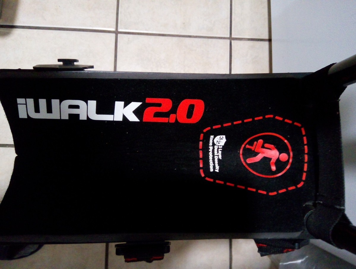 iWALK 2.0 Free Hands Free Knee Crutch Left or Right Leg (275 lb