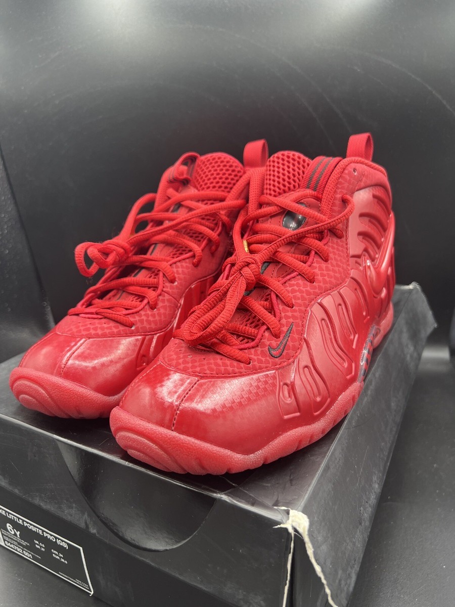 Nike Air Foamposite Pro 'Red October' (GS) Size 6Y (644792-601) DS