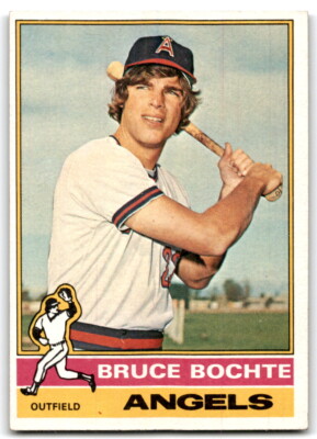 1976 Topps #637 Bruce Bochte California Angels | eBay