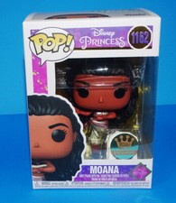 Disney Princess - Moana With Pin #1162 Funko Pop Exclusive Vinyl Figure With Pin