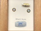Dunn Ohio Christmas Music Box Red Oak Framed Plays Silent Night Made in the USA — photo 3