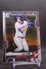 Jake Fox #BD-102 2021 Bowman Draft Cleveland Indians