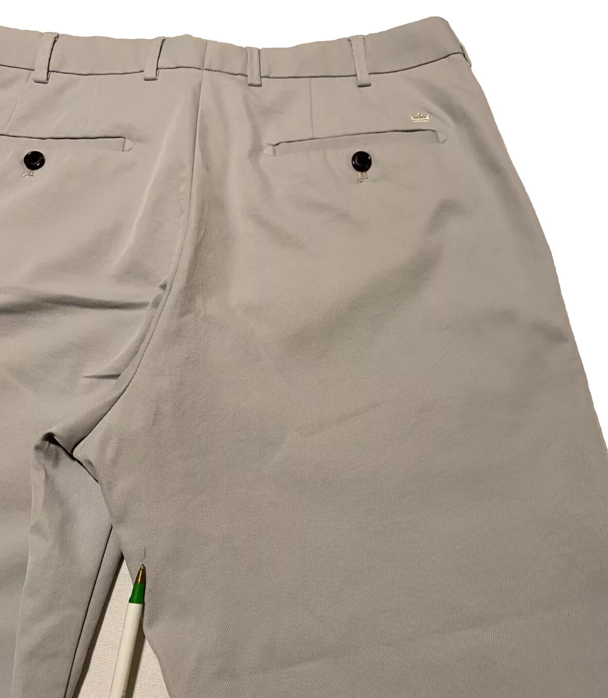 Peter Millar 👑 Crown Sport Solid Gray Flat Front… - image 12