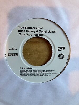 True Steppers Feat. Brian Harvey - True Step Tonight - 2000 UK Garage 7'' vinyl