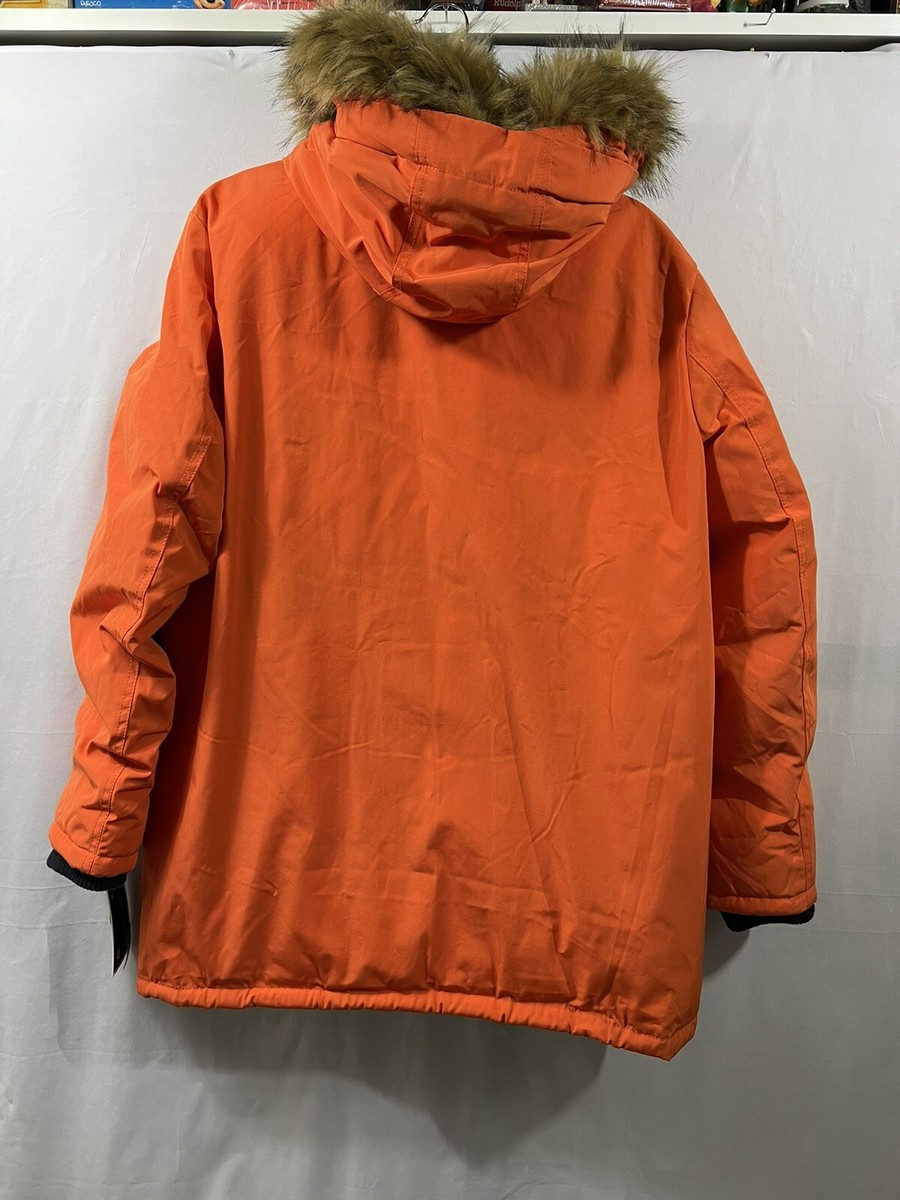 Club Room Men's Parka with a Faux Fur-Hood Jacket CR2MP107