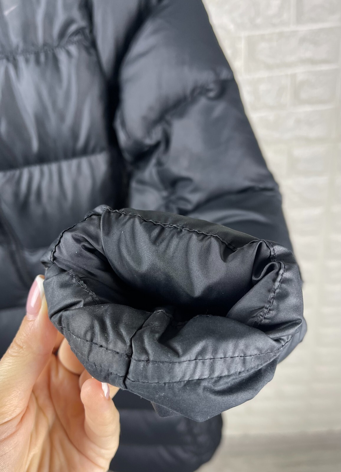 Nike The Athletic Dept 550 Down Parka Long Black Puff… Gem