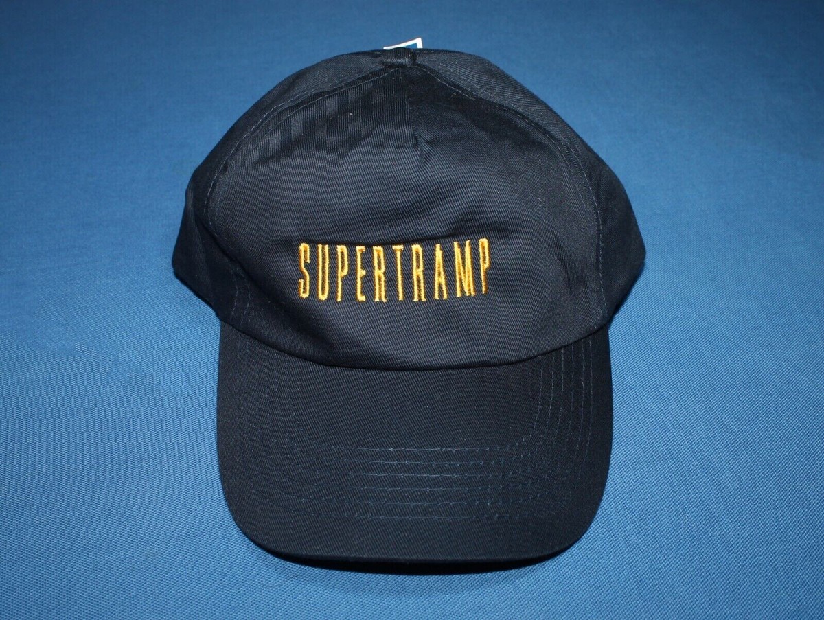 Beechfield Y2K Vintage Embroidered Logo Supertramp Cap Progressive Rock Band