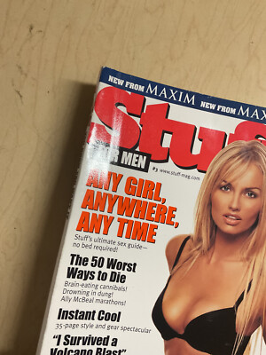 1999 Stuff #3 Adriana Karembeu sexy cover Tia Carrere Kim Delaney