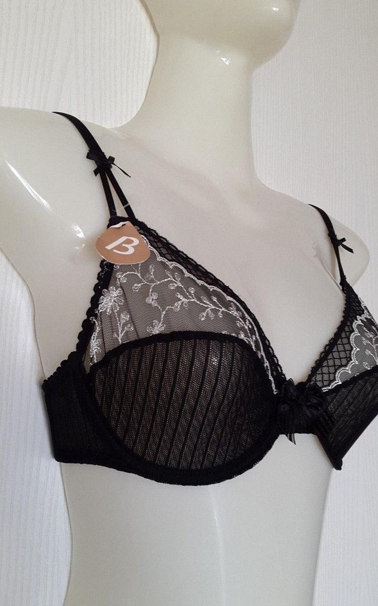 Soutien-gorge Implicite Thallium Saphir - Taille 100B (85B) Bleu - Neuf Avec étiquettes