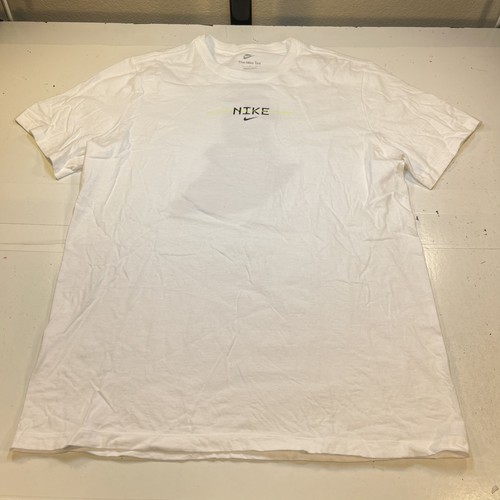 NIKE Se hai un corpo sei un atleta TEE T SHIRT taglia uomo L bianca  - Foto 3 di 5