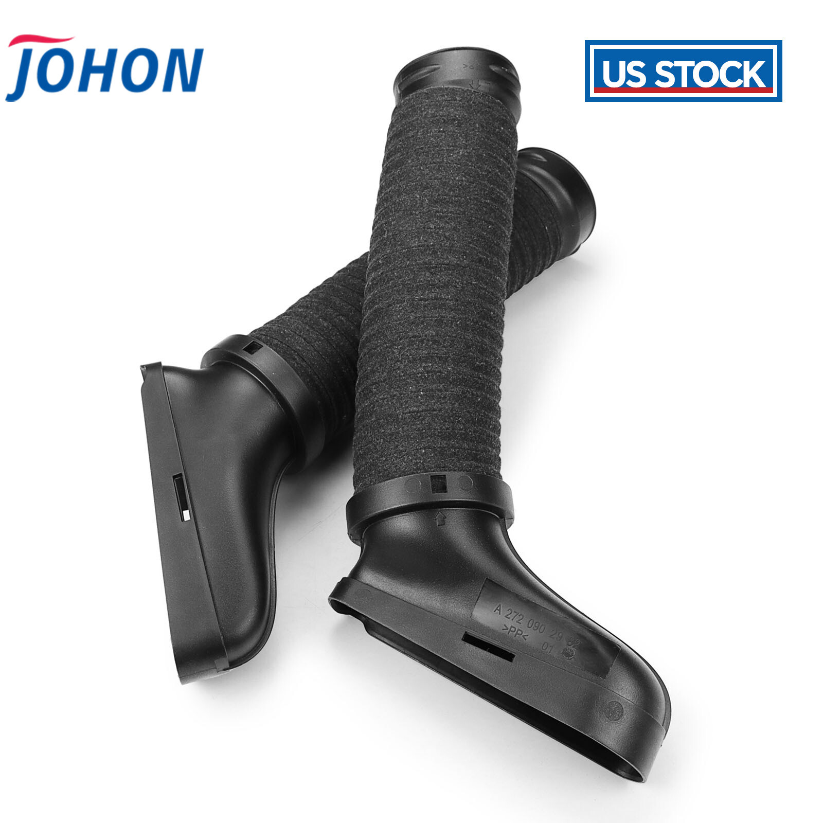 Set 2 Air Intake Duct Hose Right & Left Fit Mercedes Benz GLK350 2010