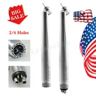 Dental 45 Degree Surgical High Speed Handpiece Push Button 2/4 Holes for NSK ez