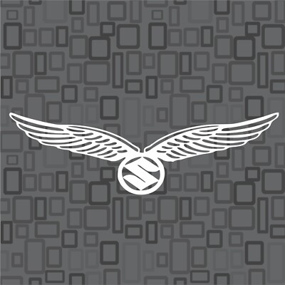 SUZUKI EAGLE WINGS LOGO Sticker Vinyl Decal for Motorcycle Logo #Z1