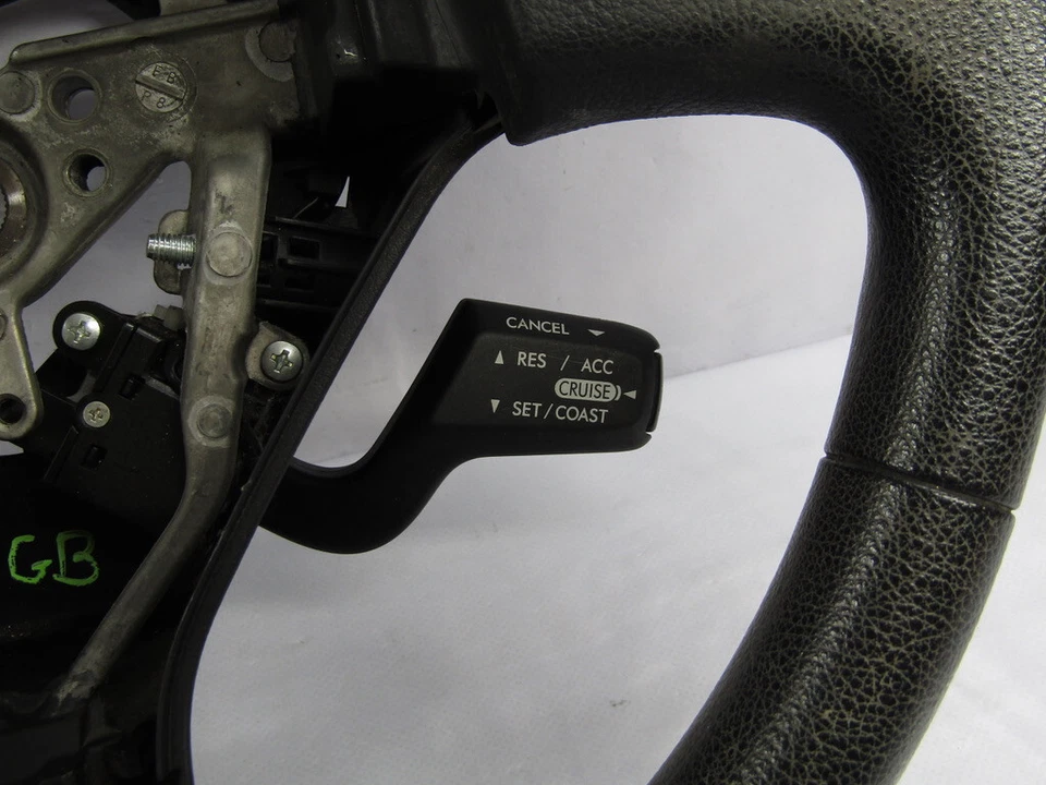 2005-2009 Subaru Outback Steering Wheel with Cruise Control Black OEM - image 3 of 4