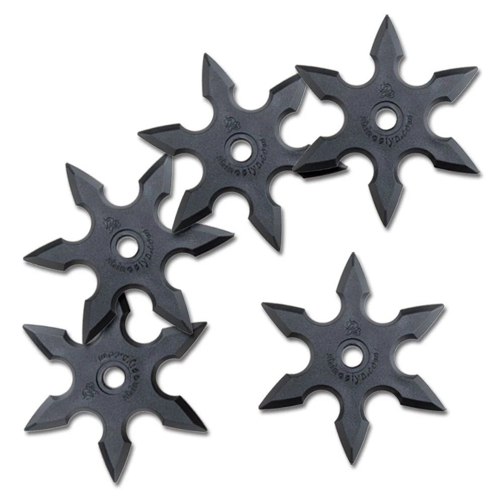 Ninja Rubber Throwing Star Roppo Shuriken 5pieces set eBay
