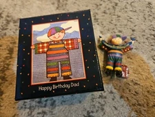 Lang & Wise Box Buddies 2000 Happy Birthday Dad Sherri Buck Baldwin SBB#37 VTG