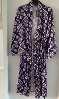 BNWT Boho Paisley Stunning Colours Kimono Dressing Gown Debenhams Size 10 Purple