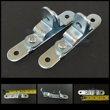 (2) Cargo Trailer door hasp Bar lock Handle keeper padlock enclosed car hauler