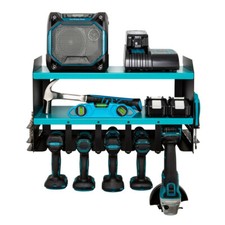 Makita Blue Drill Impact Driver Power Tool Shelving Storage Workshop Tools