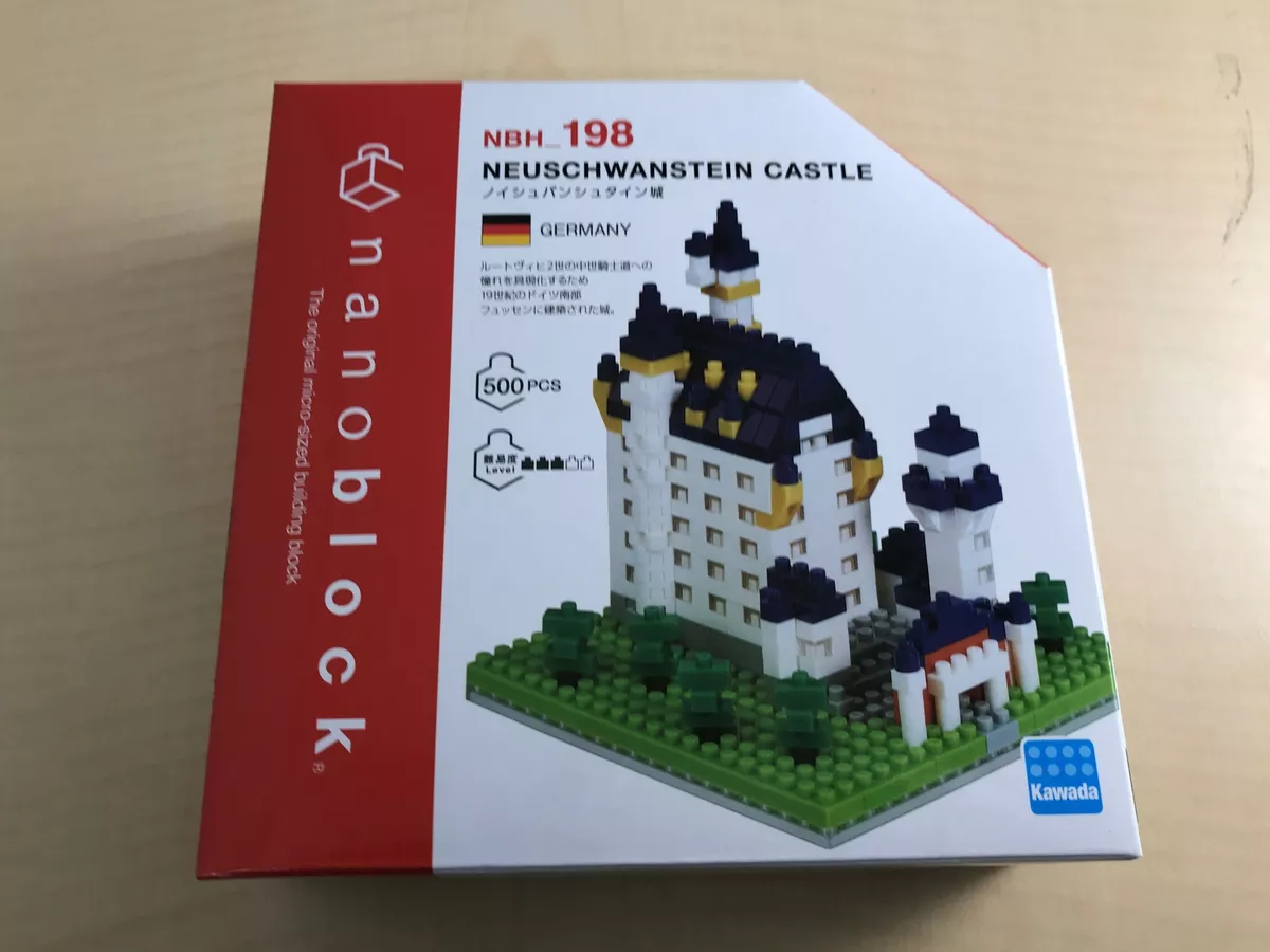 Nanoblock Neuschwanstein Castle NBH 198 eBay